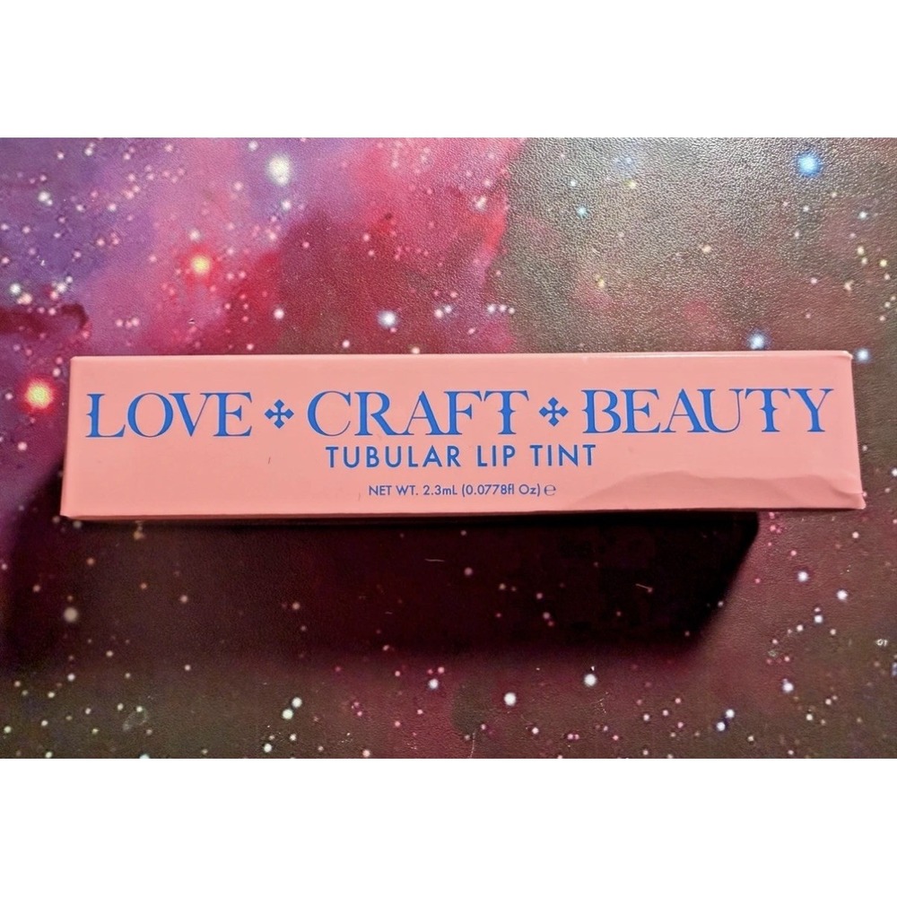 LOVE+CRAFT+BEAUTY Tubular Lip Tint Cassette Crush 2.3 mL NIB